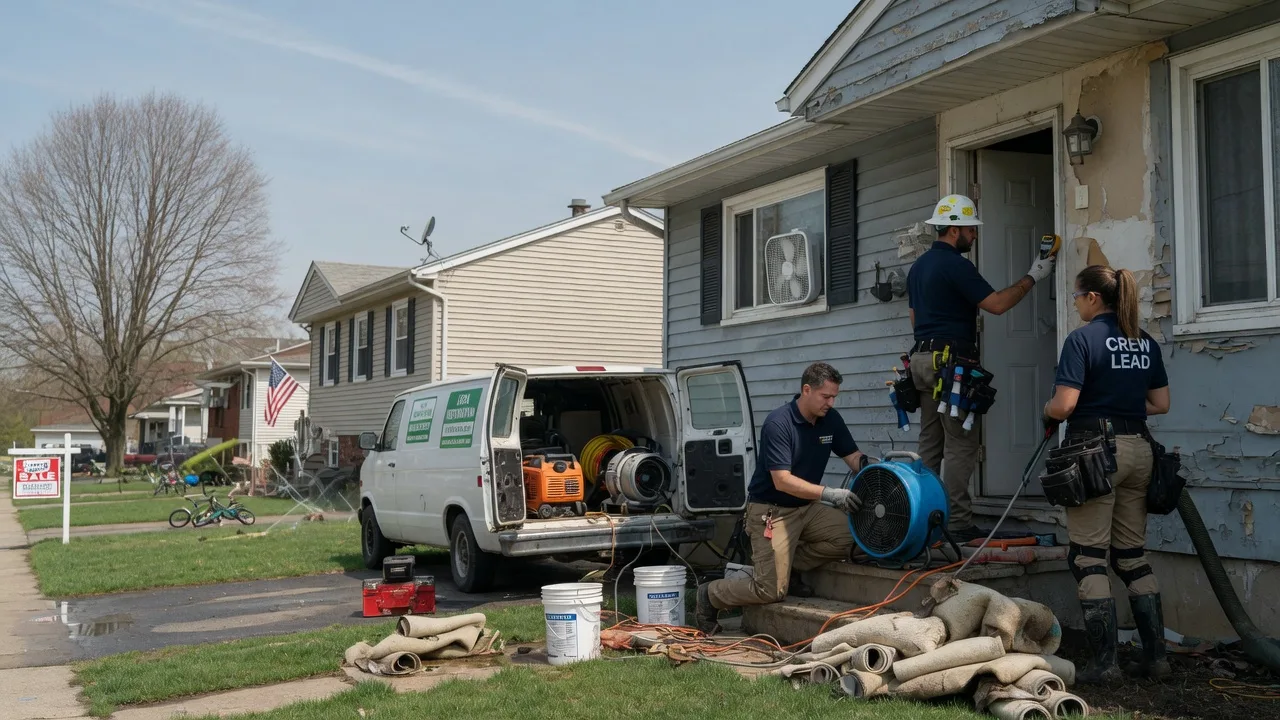 Flood Cleanup in Charter Oak, IA near me
