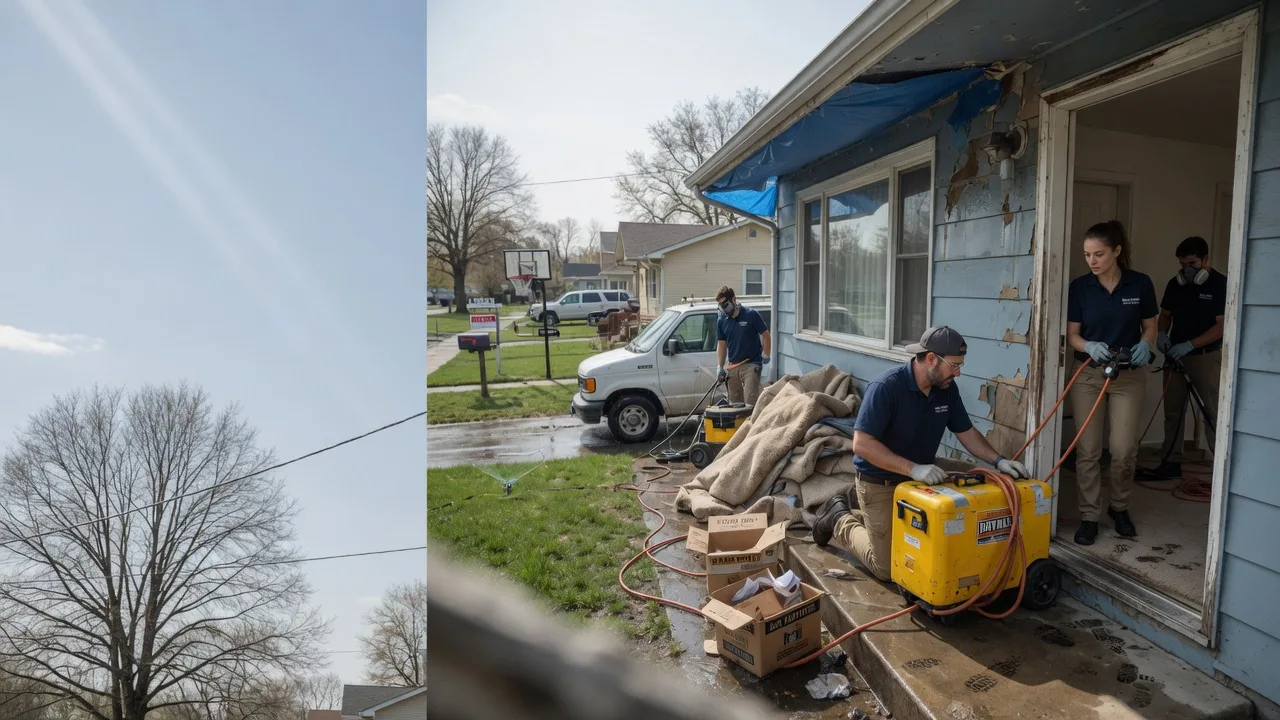 Basement Flood Cleanup in Charter Oak, IA near me